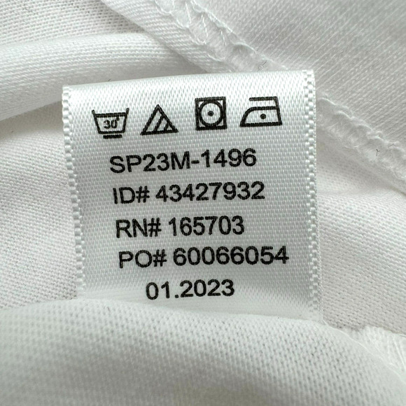 CALLIGRAPHIE Women's XL White Embroidered Eyelet Floral Tunic Top Boho Peasant - Picture 6 of 9